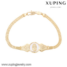 74594-Xuping New Gold 18k Bracelet Jewelry Design para niñas